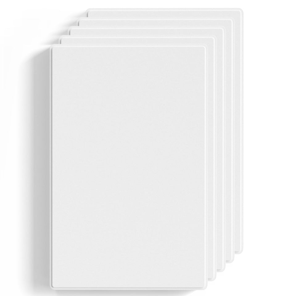 ELEGRP blank wall plate cover with matte finish for unused outlets