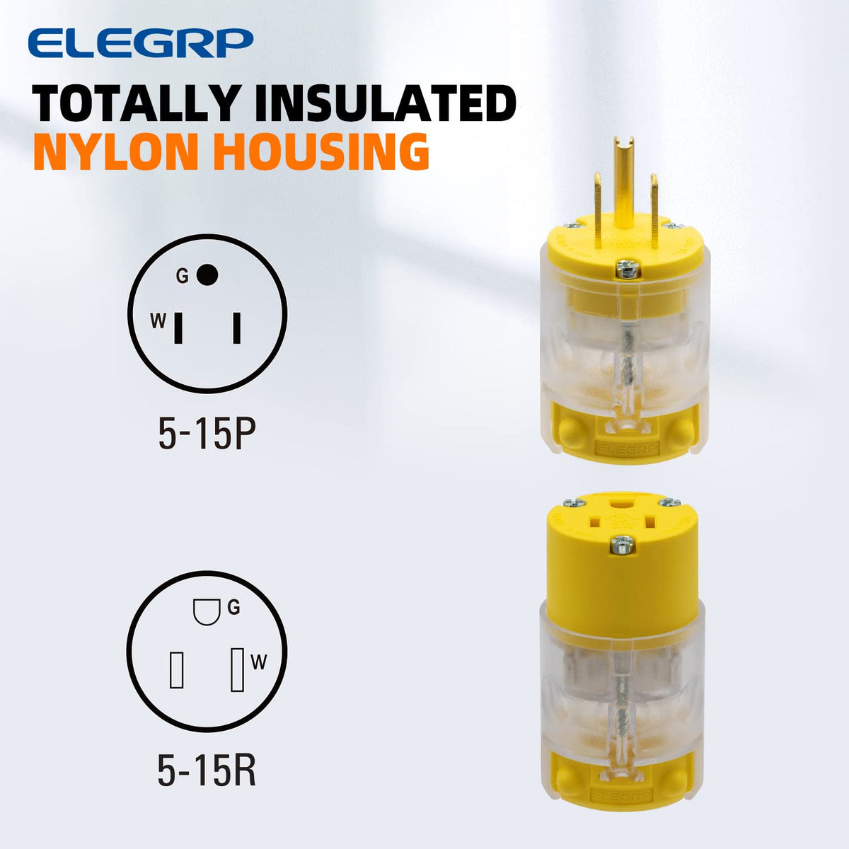 ELEGRP brass contacts and toughened housing ensure consistent conductivity and durability.