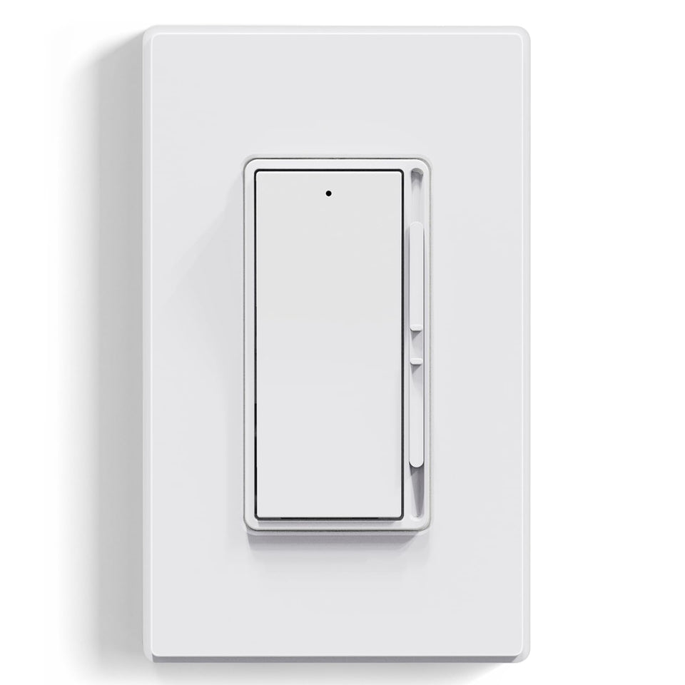 ELEGRP digital dimmer switch front view with smooth LED dimming