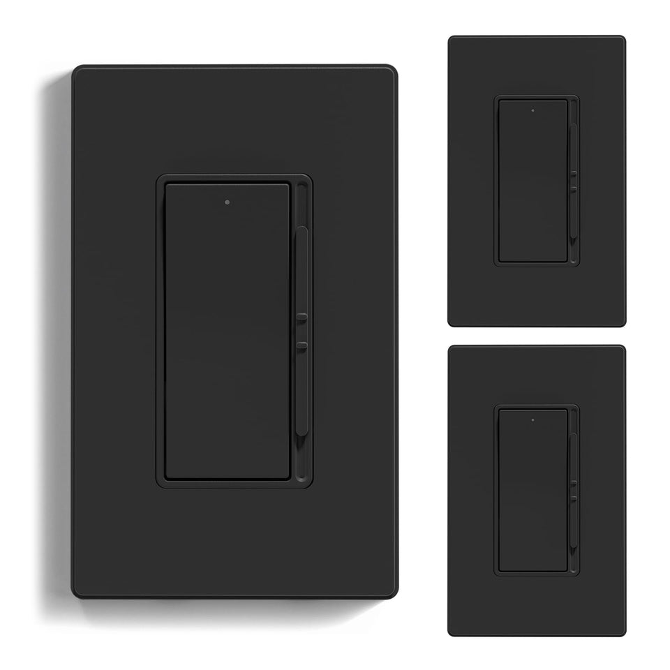 ELEGRP digital dimmer switch with smooth fade for LED/CFL lighting