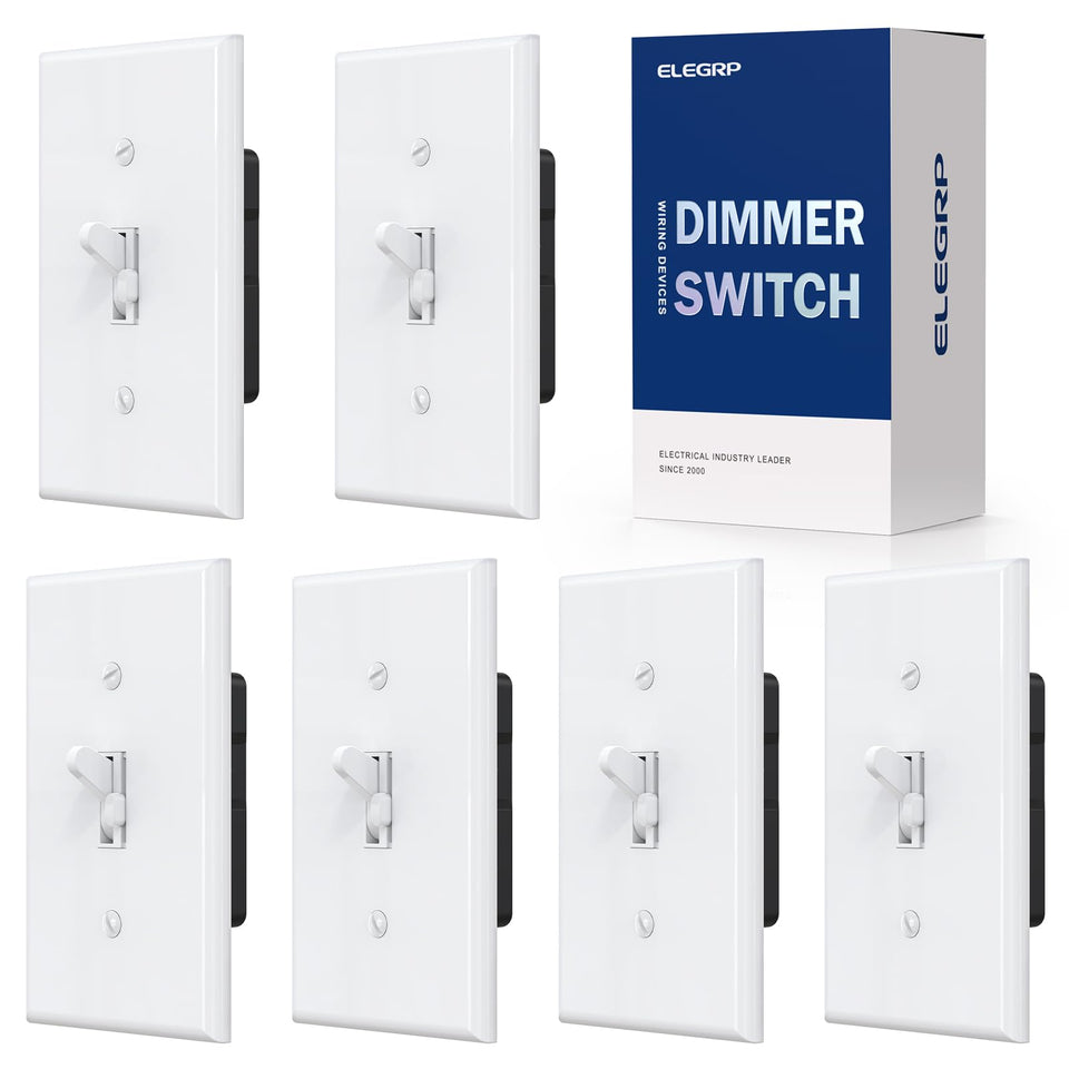 ELEGRP digital toggle dimmer front view for smooth lighting control