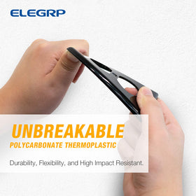 The ELEGRP 1-gang standard-size cover fits most outlets.