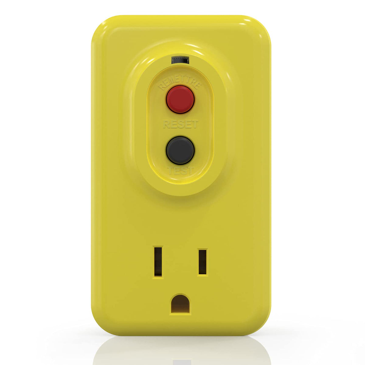 ELEGRP GFCI adapter with compact design for portable indoor protection