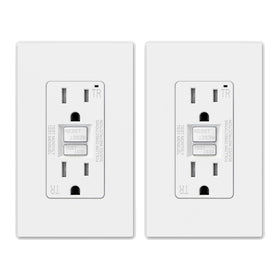 ELEGRP GFCI outlet thinner design fits tight spaces with safety.