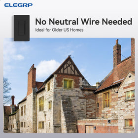ELEGRP locator light image shows convenient night visibility for dark rooms