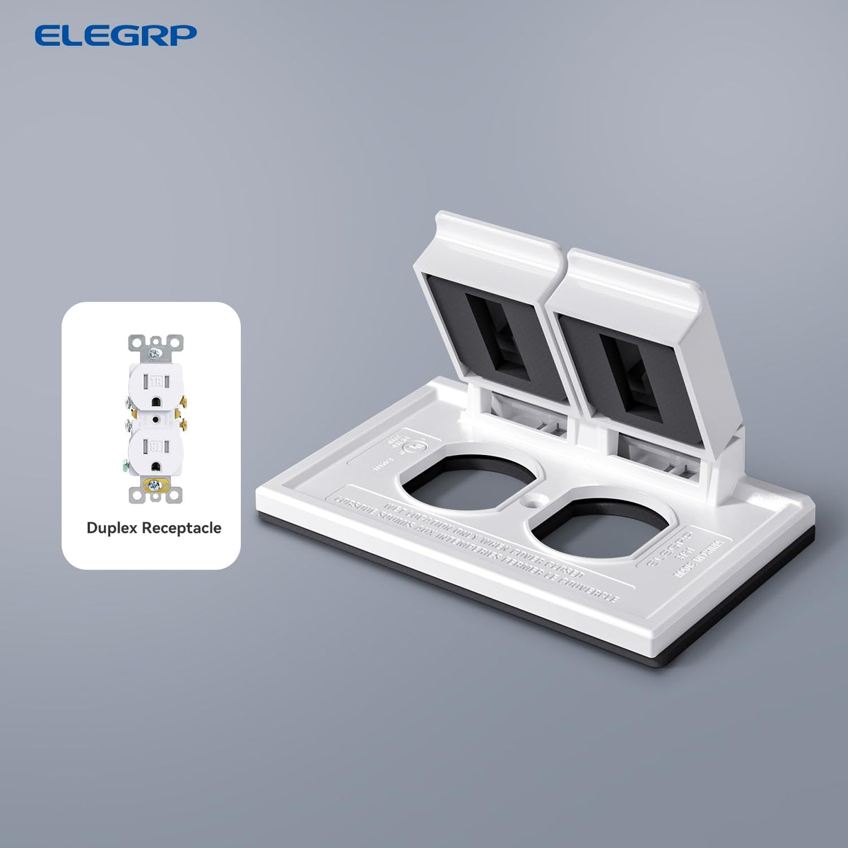 ELEGRP polycarbonate durable outdoor cover resists impacts and fading