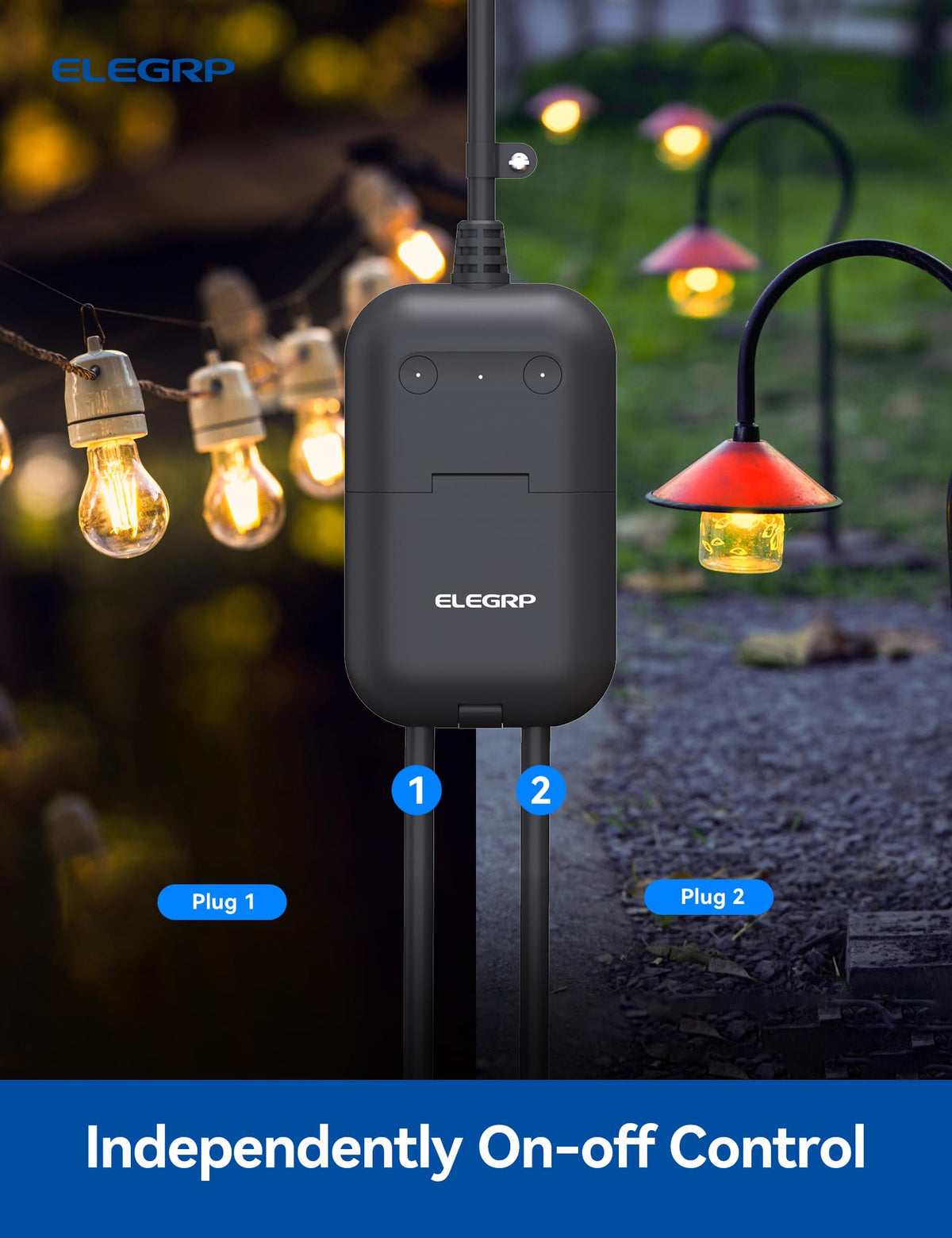 ELEGRP PQR20 UL FCC certified for safe outdoor use.