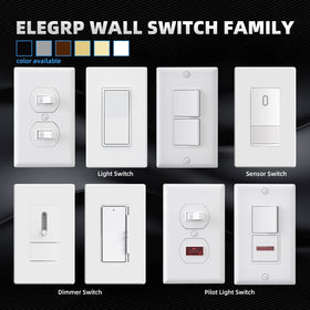 ELEGRP quick-wire push-in terminal enables fast wiring and setup.