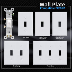 ELEGRP quick-wiring push-in terminals enable fast, tidy wiring during replacement.