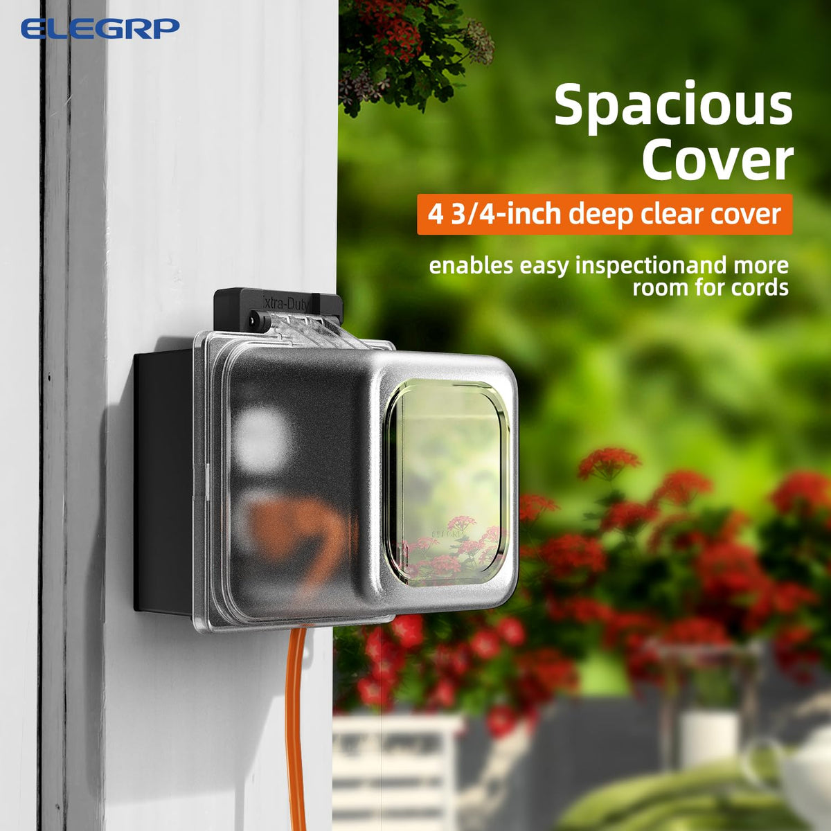 ELEGRP UL/CUL certified outdoor cover offers trusted protection.