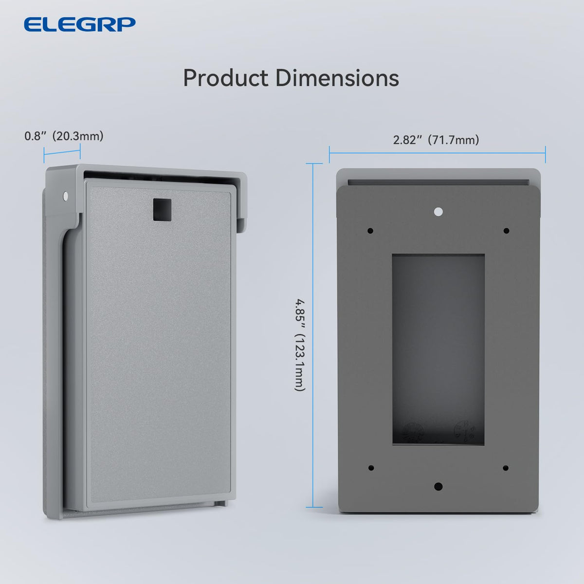 ELEGRP UL-listed safety badge confirms certified outdoor protection