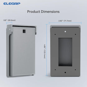 ELEGRP UL-listed safety badge confirms certified outdoor protection