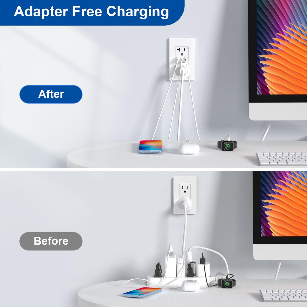 ELEGRP USB wall outlets high energy efficiency in lab tests.
