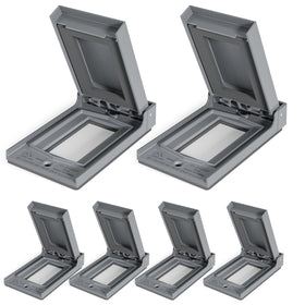 ELEGRP vertical outdoor cover protects decorative outlets outdoors