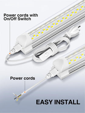 ELEKICO 4ft LED shop light provides wide area coverage for warehouses.
