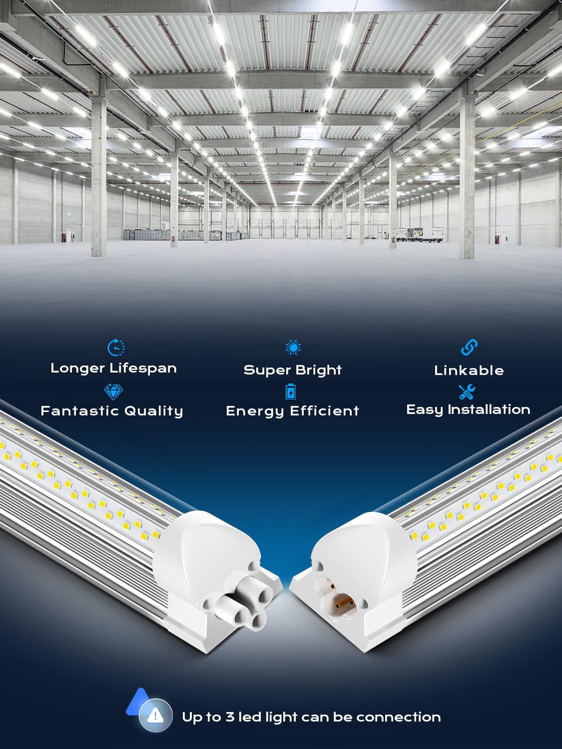 ELEKICO 5000K daylight output at 15000lm supports bright workshop tasks