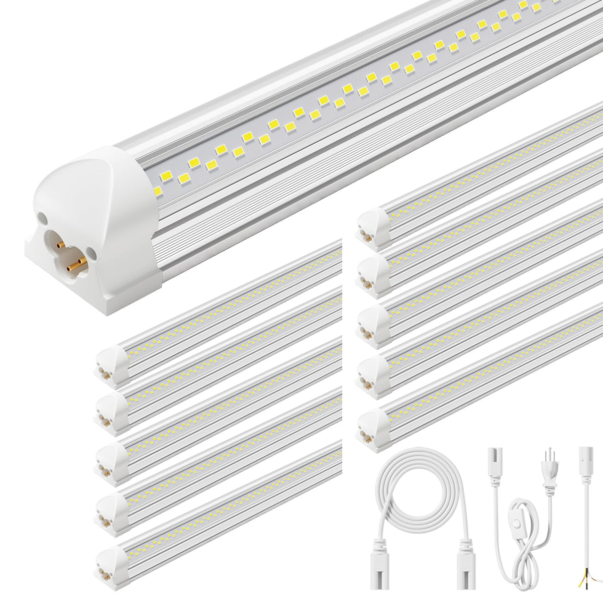 ELEKICO super bright 50W 7200lm LED shop light delivers crisp workshop illumination