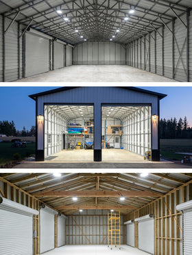 ELEKICO UFO high bay light with plug cable enables quick, tool-free installation