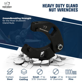 Eleon Rhino Gland Nut Wrench small adjustable range for tight spaces