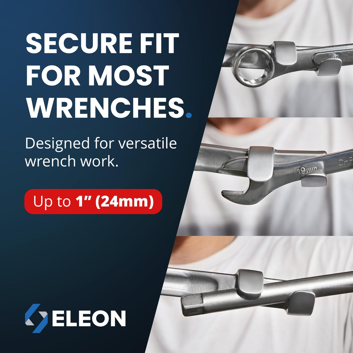 Eleon Rhino Extender drop-forged alloy steel for durability.