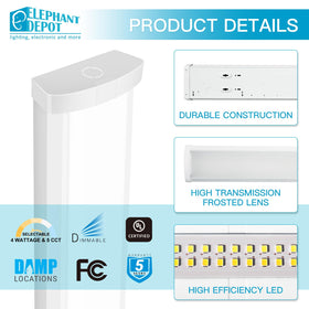 ELEPHANT DEPOT UL and DLC certified light for safety and reliability