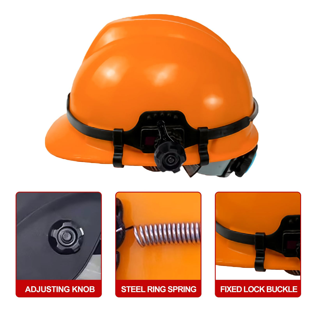 ELESEDI durable plastic construction highlights lightweight, everyday professional use