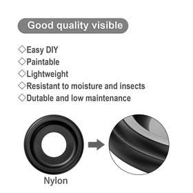 ELFCAB durable, lightweight medallion detail ideal for easy install.