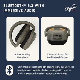 Elgin Rampage ergonomic band fits under a hard hat for all-day comfort.