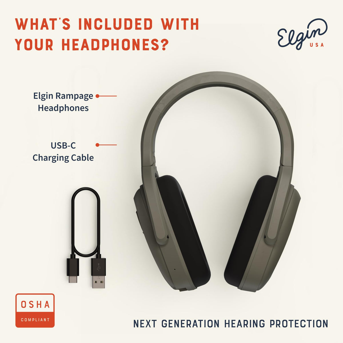 Elgin Rampage noise-isolating microphone enables clearer calls in noisy environments.