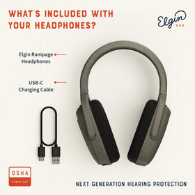 Elgin Rampage noise-isolating microphone enables clearer calls in noisy environments.