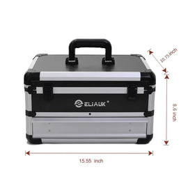 ELIAUK toolbox portable design with carrying handle