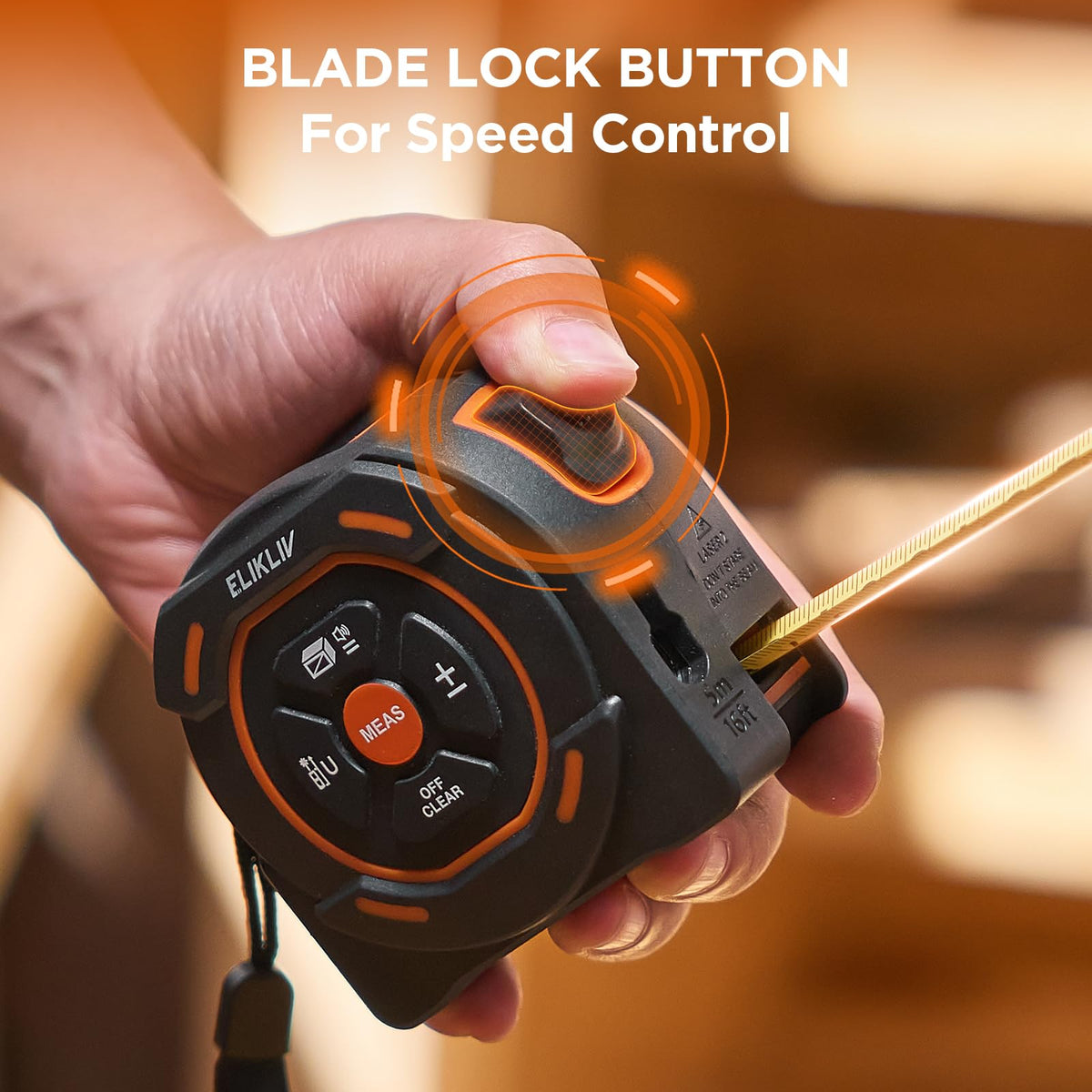 Elikliv USB-C rechargeable battery keeps you powered all day on job sites.