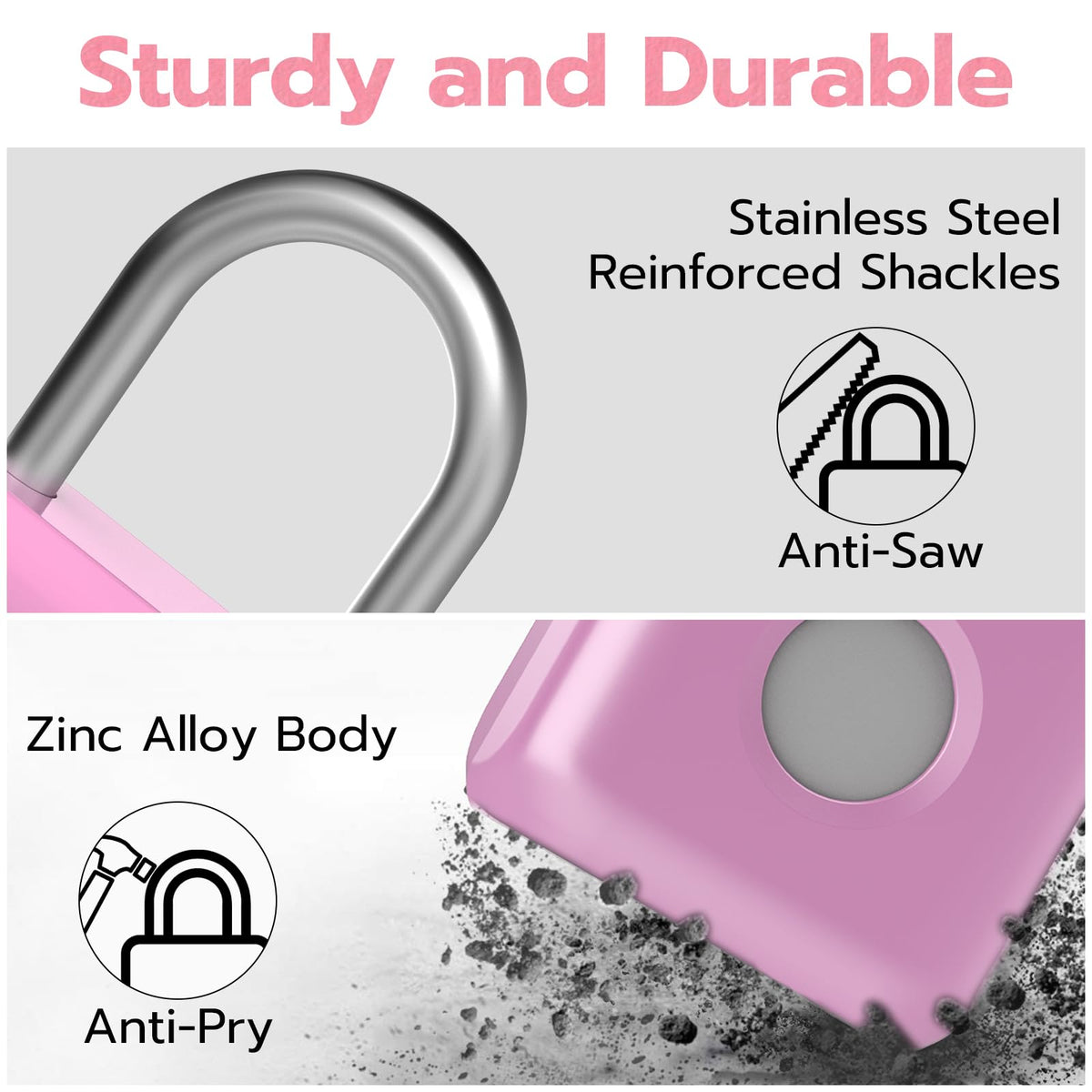 eLinkSmart gym-lock suitable for lockers, toolbox, and cases.