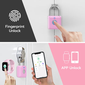 eLinkSmart pocket-size lock fits easily in hand or pocket.