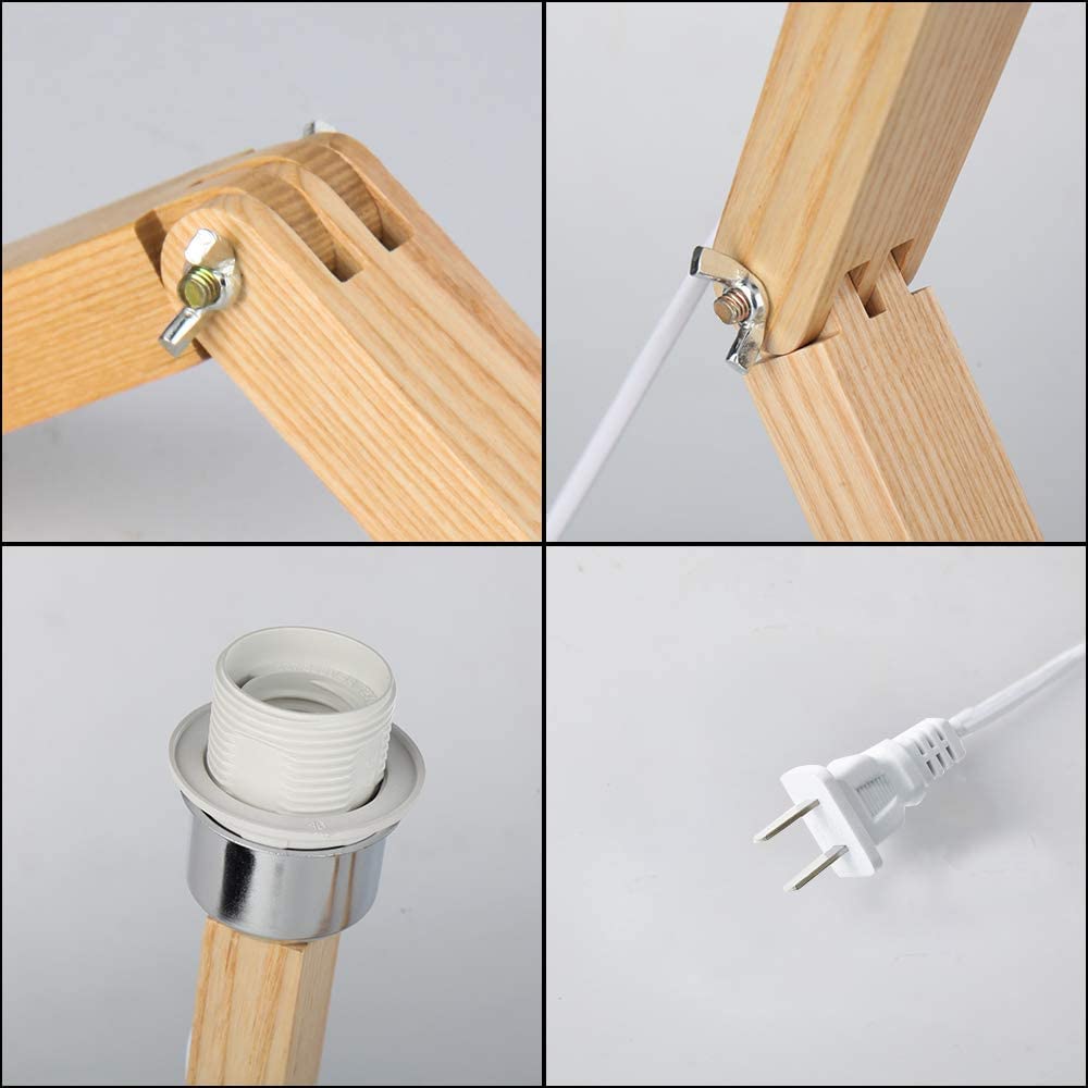 ELINKUME lamp cord length exceeds 1.5 meters for flexible placement.