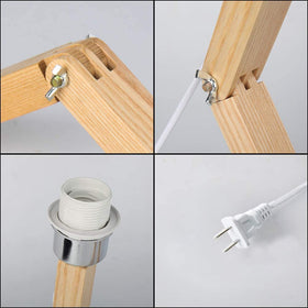ELINKUME lamp cord length exceeds 1.5 meters for flexible placement.