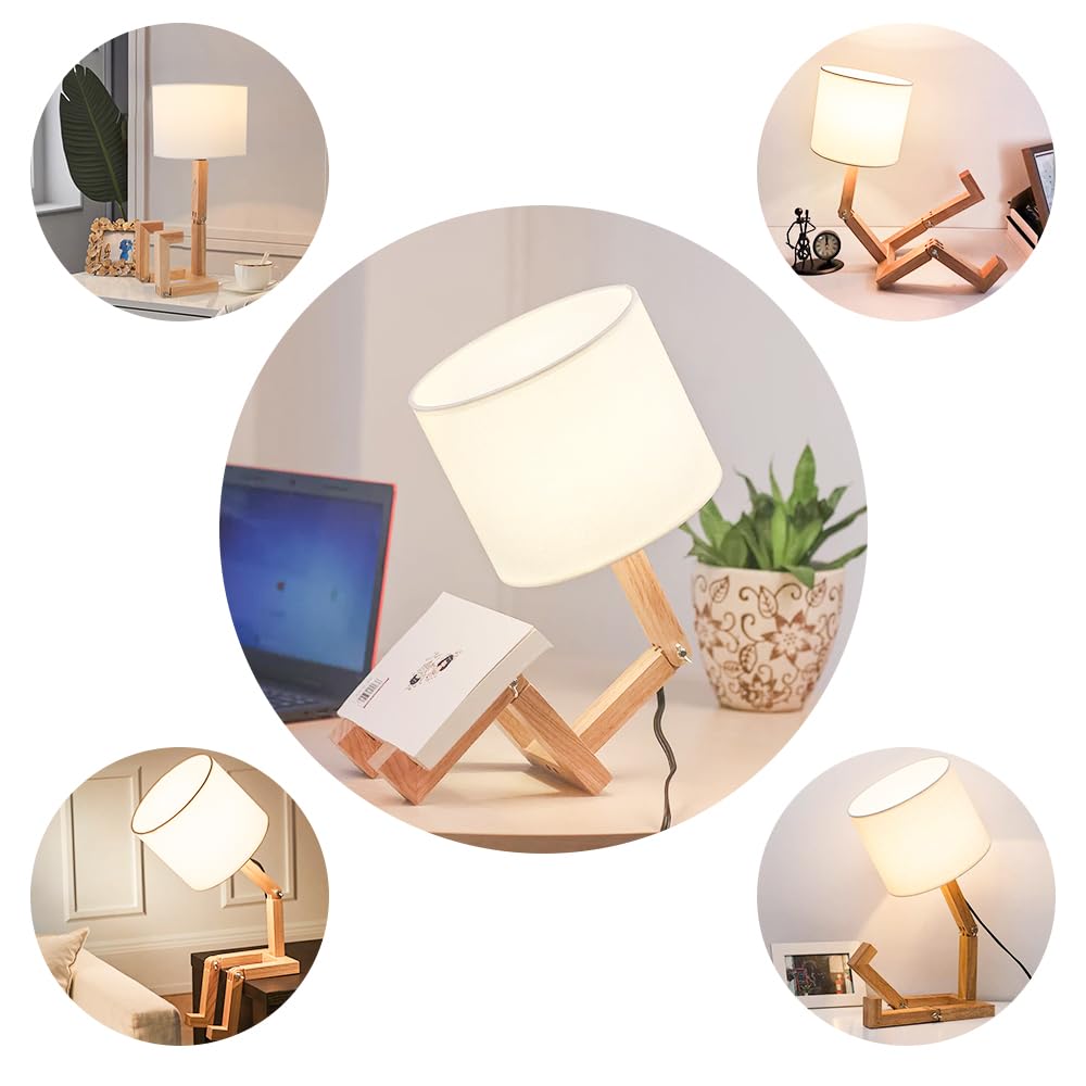 ELINKUME lamp with E27 socket supports various bulbs for customizable lighting.