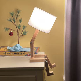 ELINKUME modern bedside lamp adds contemporary style to living rooms.