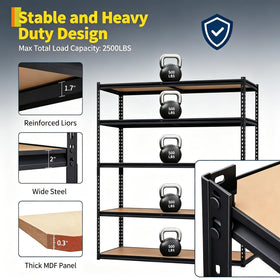 EliteEdge boltless assembly design enables quick, tool-free setup.