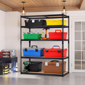 EliteEdge durable shelving optimizes pantry and laundry room space.