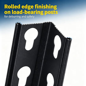 EliteEdge rust-resistant powder-coated steel resists wear in tough spaces.