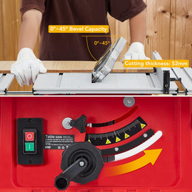 EliteEdge depth adjustment control for precise cutting depth