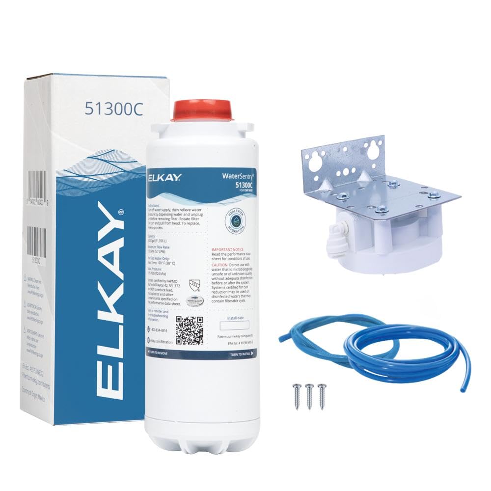 Elkay WaterSentry Plus filter kit overview improves taste for bottle fillers