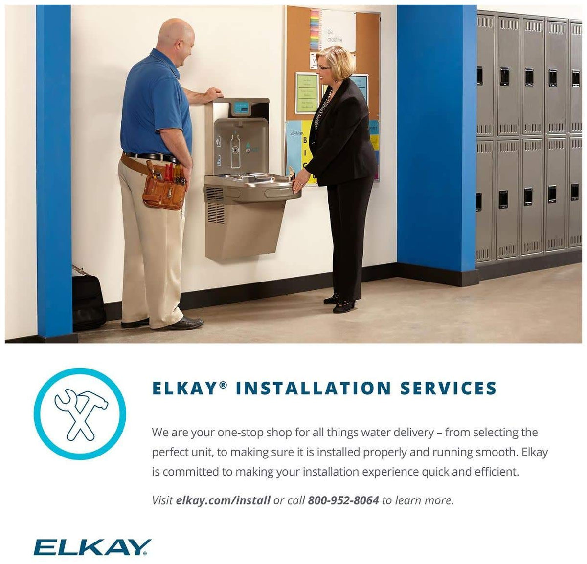 Elkay ezH2O grate supports hands-free bottle filling for clean use.