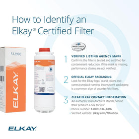 Elkay WaterSentry 51299C cartridge replacement with automatic shut-off