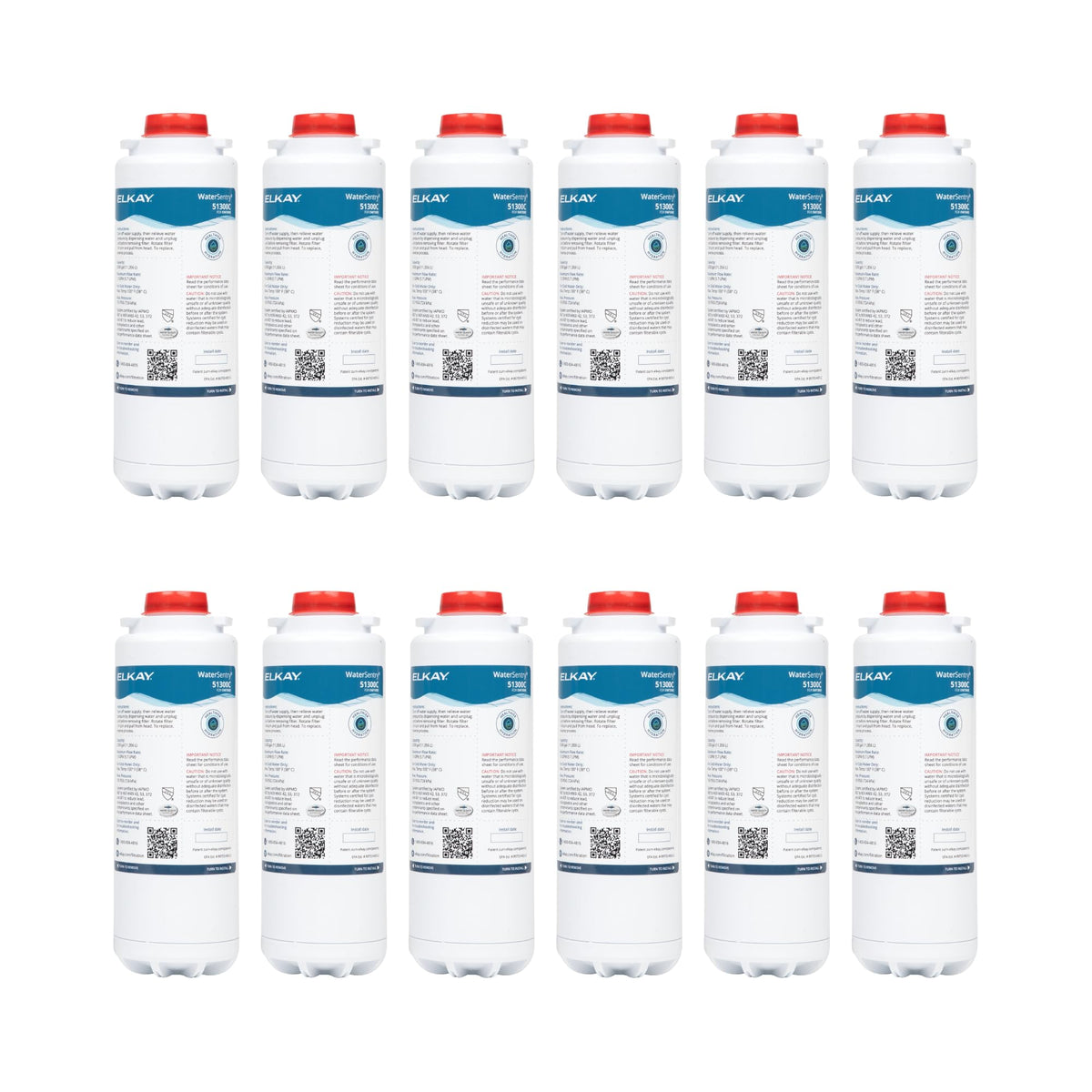Elkay WaterSentry 51300C bottle filler filter improves taste and odor