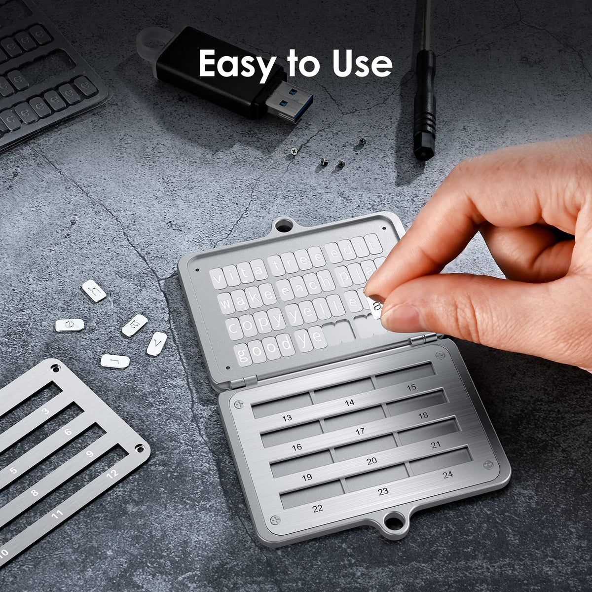 ELLIPAL Pocket-size Seed Steel fits anywhere for quick offline access.