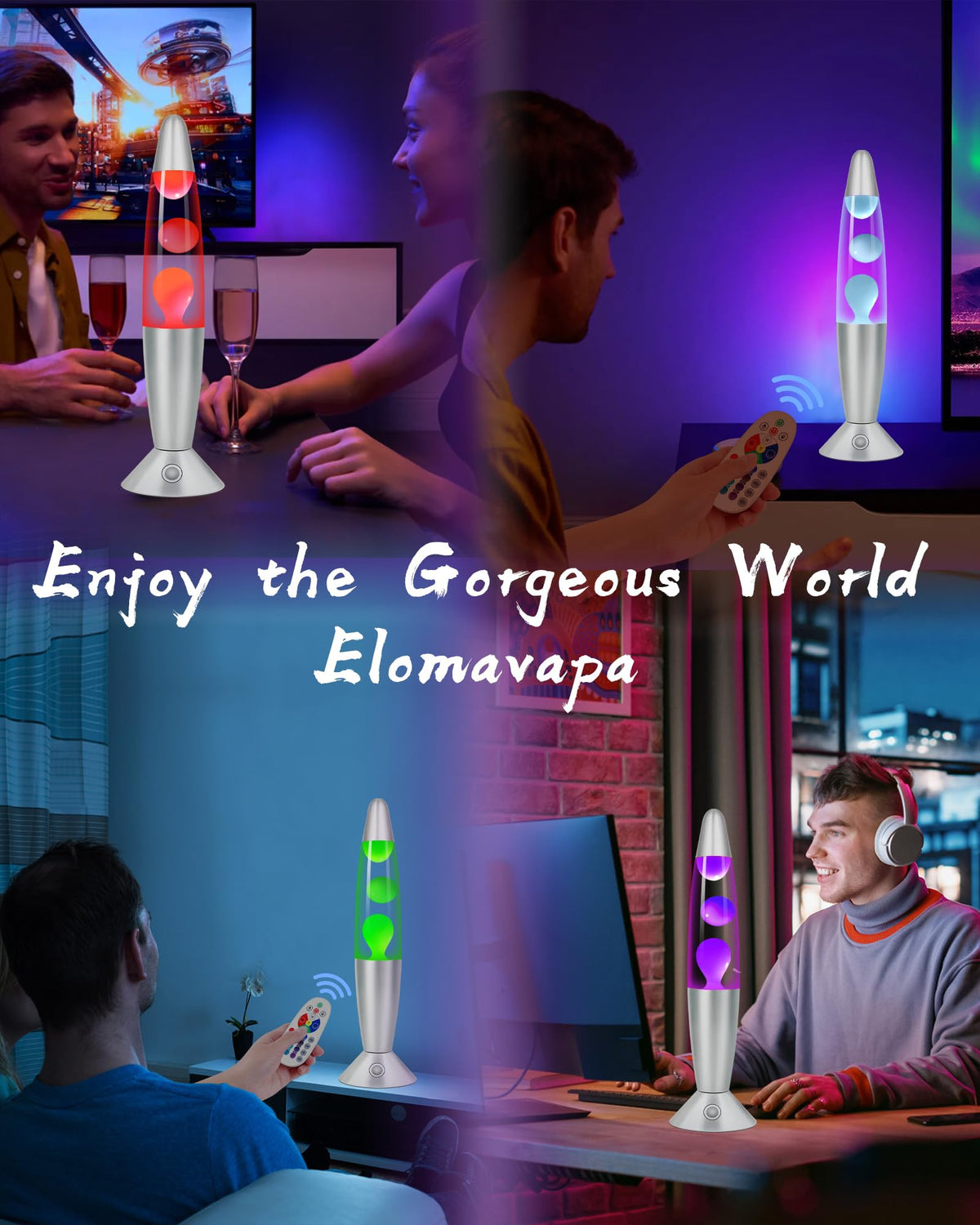 Elomavapa safe-materials LED base keeps a cool, safe feel