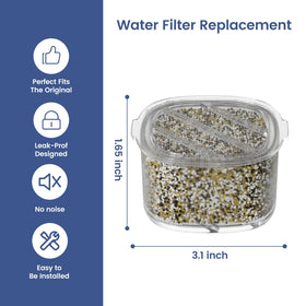 Elovener activated carbon balls remove impurities for purer water.
