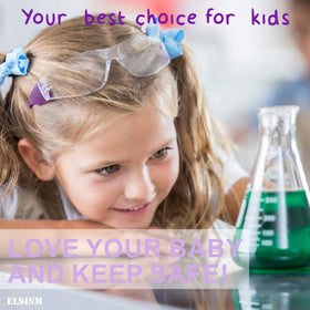 ELSISM UV protection shields eyes during outdoor science activities.